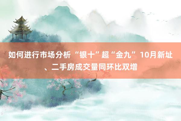 如何进行市场分析 “银十”超“金九” 10月新址、二手房成交量同环比双增