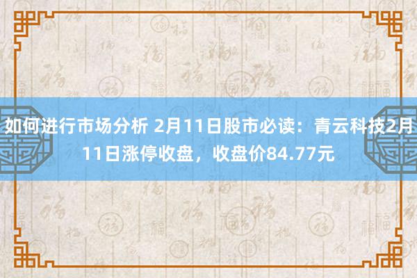 如何进行市场分析 2月11日股市必读：青云科技2月11日涨停收盘，收盘价84.77元